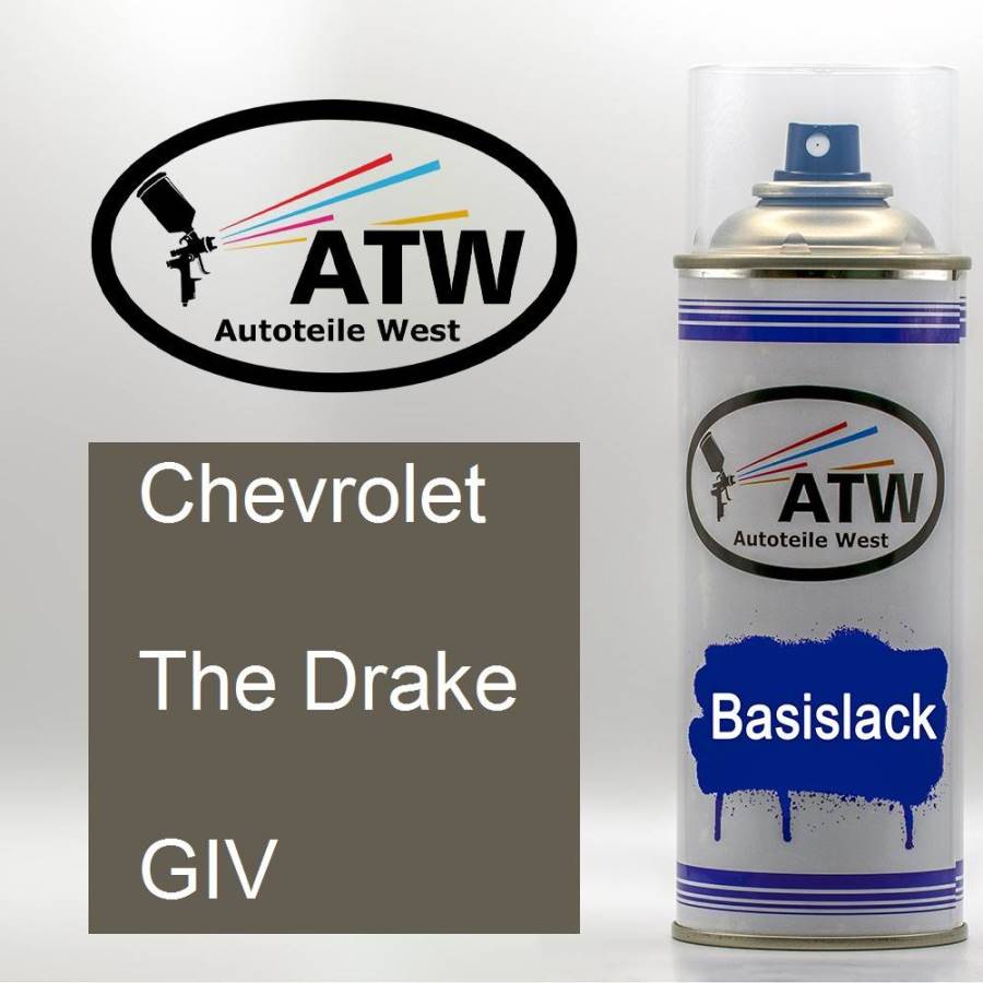Chevrolet, The Drake, GIV: 400ml Sprühdose, von ATW Autoteile West.